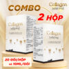 Combo 2 hộp 20 gói nước uống Collagen Extra Gold 10ml trắng da, mờ nám, chống lão hóa