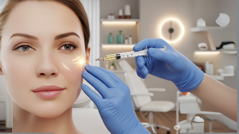 Cay collagen cho da mat