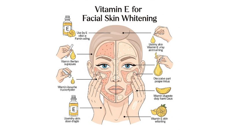 Tac dung cua vitamin E voi lan da