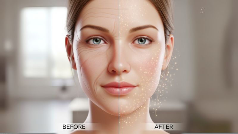 Collagen giup dan hoi da