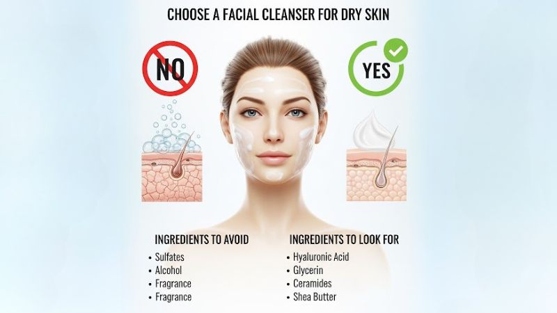 Chon sua rua mat cho da kho