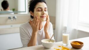 Cong thuc lam trang da voi sua dau nanh