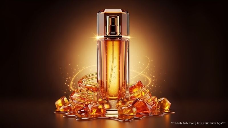 Nuoc hoa nu huong Amber Sweet
